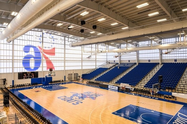 Home of the Blue Coats (76ers Fieldhouse)